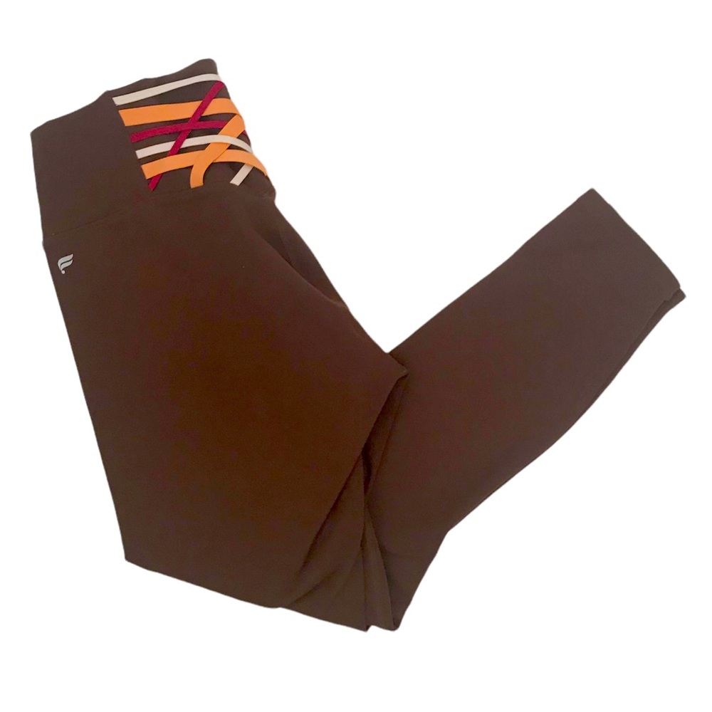Fabletics PowerHold brown leggings size medium